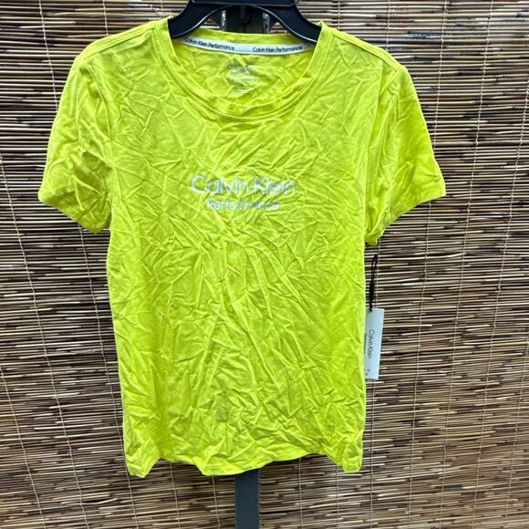 Calvin Klein Performance Women's Logo Tee Size M - Picture 2 of 3